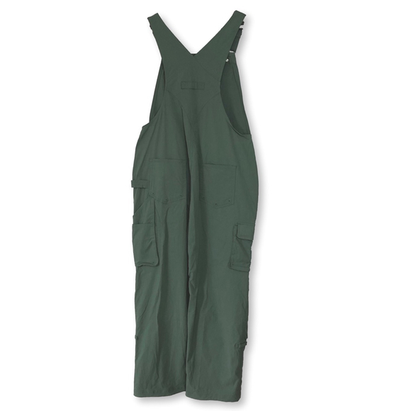 Duluth Trading Co New Heirloom Gardening Bib Overalls Womens Size M 29 Fir Green - Picture 3 of 16